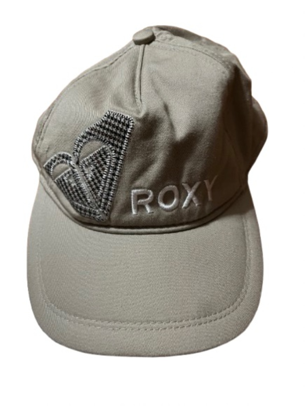 Roxy Tan Embroidered Logo Cap One Size